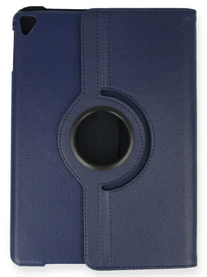 Newface iPad 4 9.7 Kılıf 360 Tablet Deri Kılıf - Lacivert