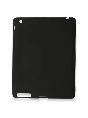 Newface iPad 4 9.7 Kılıf Evo Tablet Silikon - Siyah