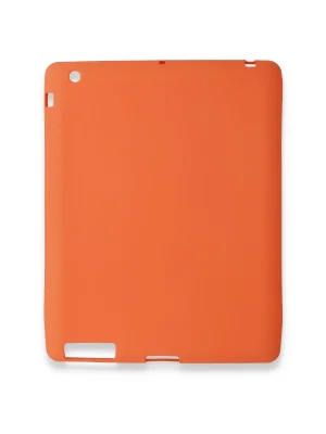 Newface iPad 4 9.7 Kılıf Evo Tablet Silikon - Turuncu