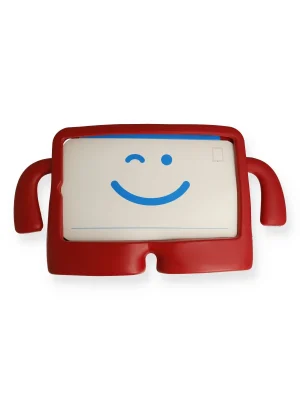 Newface iPad 4 9.7 Kılıf Karakter Tablet Silikon - Kırmızı