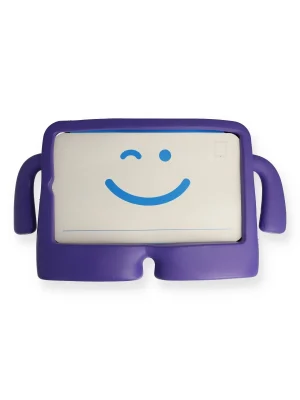 Newface iPad 4 9.7 Kılıf Karakter Tablet Silikon - Mor