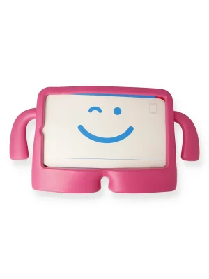 Newface iPad 4 9.7 Kılıf Karakter Tablet Silikon - Pembe