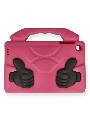 Newface iPad 4 9.7 Kılıf Like Stantlı Tablet Silikon - Pembe