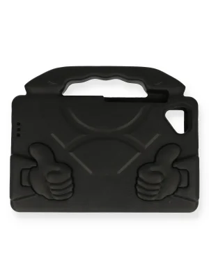 Newface iPad 4 9.7 Kılıf Like Stantlı Tablet Silikon - Siyah