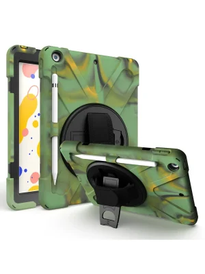Newface iPad 5 Air 9.7 Kılıf Amazing Tablet Kapak - Kamuflaj