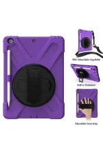 Newface iPad 5 Air 9.7 Kılıf Amazing Tablet Kapak - Mor - Görsel 3