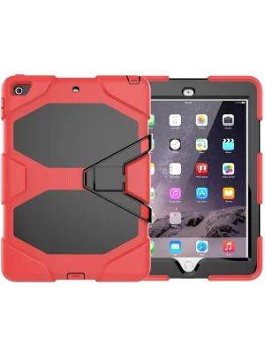 Newface iPad 5 Air 9.7 Kılıf Griffin Tablet Kapak - Kırmızı