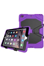 Newface iPad 5 Air 9.7 Kılıf Griffin Tablet Kapak - Mor - Görsel 2