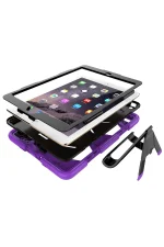 Newface iPad 5 Air 9.7 Kılıf Griffin Tablet Kapak - Mor - Görsel 6