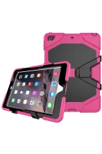 Newface iPad 5 Air 9.7 Kılıf Griffin Tablet Kapak - Pembe - Görsel 2