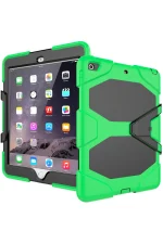 Newface iPad 5 Air 9.7 Kılıf Griffin Tablet Kapak - Yeşil - Görsel 5