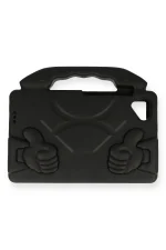 Newface iPad 5 Air 9.7 Kılıf Like Stantlı Tablet Silikon - Siyah