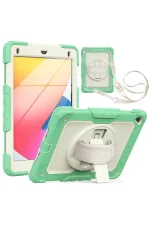 Newface iPad 5 Air 9.7 Kılıf Strap New Tablet Kapak - Yeşil