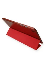 Newface iPad 5 Air 9.7 Kılıf Tablet Smart Kılıf - Kırmızı - Görsel 3