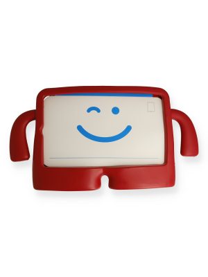 Newface Samsung Galaxy T500 Tab A7 10.4 Kılıf Karakter Tablet Silikon - Kırmızı