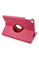 Newface iPad 9.7 (2018) Kılıf 360 Tablet Deri Kılıf - Pembe