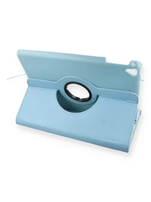 Newface iPad 9.7 (2018) Kılıf 360 Tablet Deri Kılıf - Turkuaz