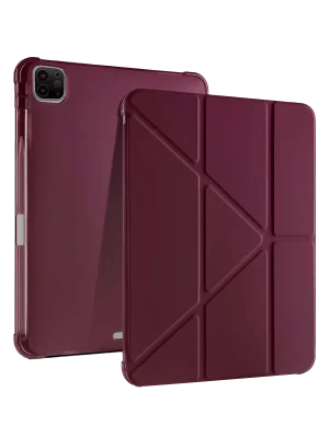 Newface iPad Air 13 (2024) Kılıf Kalemlikli Mars Tablet Kılıfı - Mor