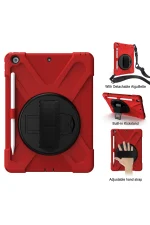 Newface iPad Air 3 10.5 Kılıf Amazing Tablet Kapak - Kırmızı - Görsel 3