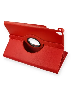 Newface iPad Air 4 10.9 Kılıf 360 Tablet Deri Kılıf - Kırmızı