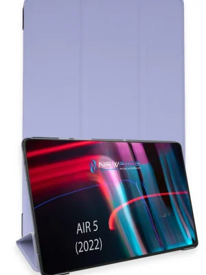 Newface iPad Air 5 (2022) Kılıf Tablet Smart Kılıf - Lila