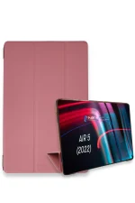 Newface iPad Air 5 (2022) Kılıf Tablet Smart Kılıf - Pembe