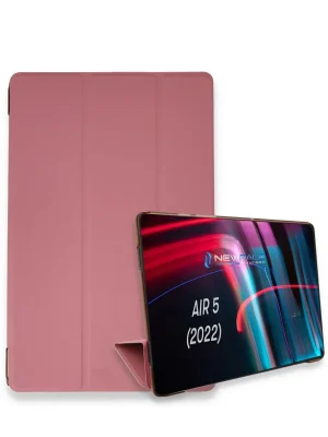 Newface iPad Air 5 (2022) Kılıf Tablet Smart Kılıf - Pembe