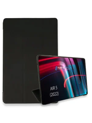Newface iPad Air 5 (2022) Kılıf Tablet Smart Kılıf - Siyah