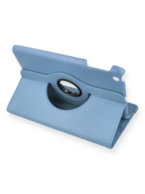 Newface iPad Mini 1 Kılıf 360 Tablet Deri Kılıf - Turkuaz