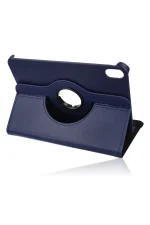 Newface iPad Mini 6 Kılıf 360 Tablet Deri Kılıf - Lacivert