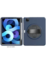 Newface iPad Pro 11 (2018) Kılıf Hand Strap Tablet Kılıfı - Lacivert - Görsel 2