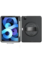 Newface iPad Pro 11 (2018) Kılıf Hand Strap Tablet Kılıfı - Siyah - Görsel 2