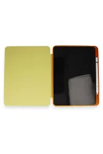 Newface iPad Pro 11 (2018) Kılıf Kalemlikli Mars Tablet Kılıfı - Açık Sarı - Görsel 4