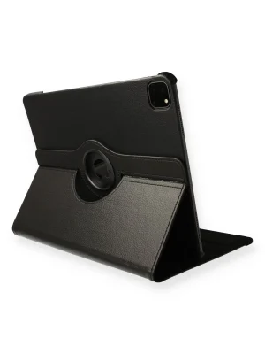 Newface iPad Pro 11 (2020) Kılıf 360 Tablet Deri Kılıf - Siyah
