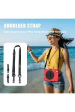 Newface iPad Pro 11 (2020) Kılıf Amazing Tablet Kapak - Kırmızı - Görsel 2