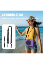 Newface iPad Pro 11 (2020) Kılıf Amazing Tablet Kapak - Mor - Görsel 2