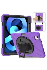 Newface iPad Pro 11 (2020) Kılıf Amazing Tablet Kapak - Mor - Görsel 3