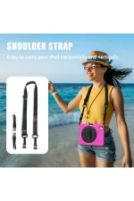 Newface iPad Pro 11 (2020) Kılıf Amazing Tablet Kapak - Pembe - Görsel 2