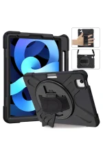 Newface iPad Pro 11 (2020) Kılıf Amazing Tablet Kapak - Siyah - Görsel 3