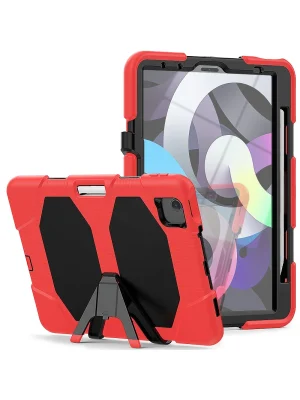 Newface iPad Pro 11 (2020) Kılıf Griffin Tablet Kapak - Kırmızı