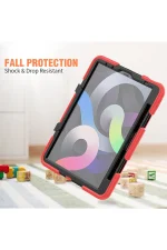 Newface iPad Pro 11 (2020) Kılıf Griffin Tablet Kapak - Kırmızı - Görsel 5