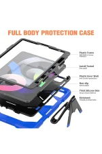 Newface iPad Pro 11 (2020) Kılıf Griffin Tablet Kapak - Mavi - Görsel 3