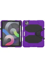 Newface iPad Pro 11 (2020) Kılıf Griffin Tablet Kapak - Mor - Görsel 2