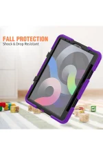 Newface iPad Pro 11 (2020) Kılıf Griffin Tablet Kapak - Mor - Görsel 5