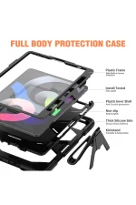 Newface iPad Pro 11 (2020) Kılıf Griffin Tablet Kapak - Siyah - Görsel 3