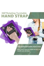 Newface iPad Pro 11 (2020) Kılıf Pars Tablet Kapak - Mor - Görsel 6