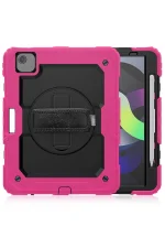 Newface iPad Pro 11 (2020) Kılıf Pars Tablet Kapak - Pembe