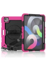 Newface iPad Pro 11 (2020) Kılıf Pars Tablet Kapak - Pembe - Görsel 3