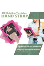 Newface iPad Pro 11 (2020) Kılıf Pars Tablet Kapak - Pembe - Görsel 6