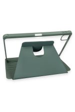 Newface iPad Pro 11 (2020) Kılıf Starling 360 Kalemlikli Tablet Kılıf - Koyu Yeşil - Görsel 6